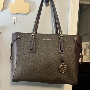 Michael Kors Dark Brown Signature Tote
